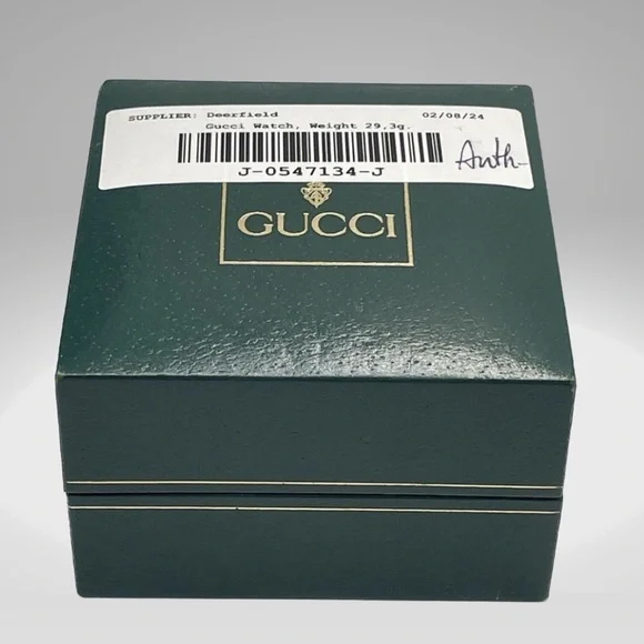 Vintage Authentic Gucci Gold plated six Colors Watch Change Bezel - Picture 6 of 14